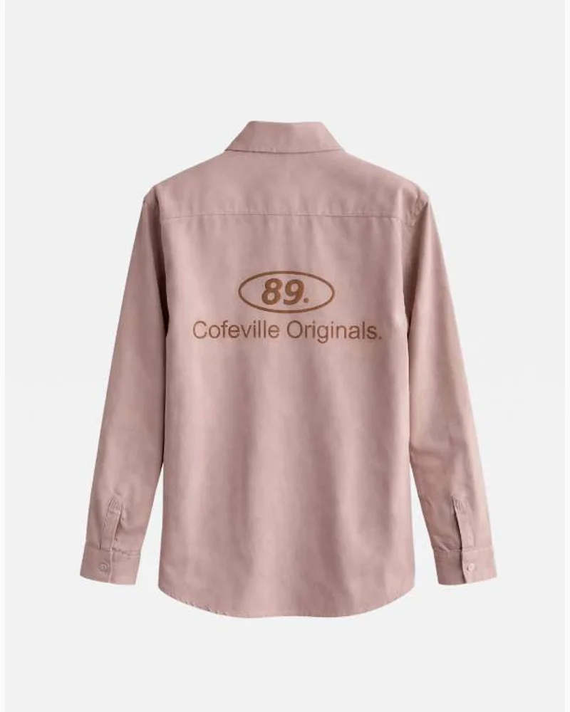 Dusty Rose Relaxed Formal Shirt — alternate view