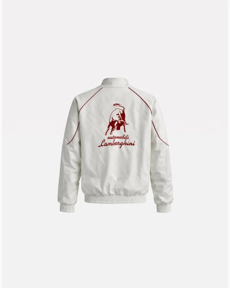 White Lamborghini Racing Jacket — alternate view
