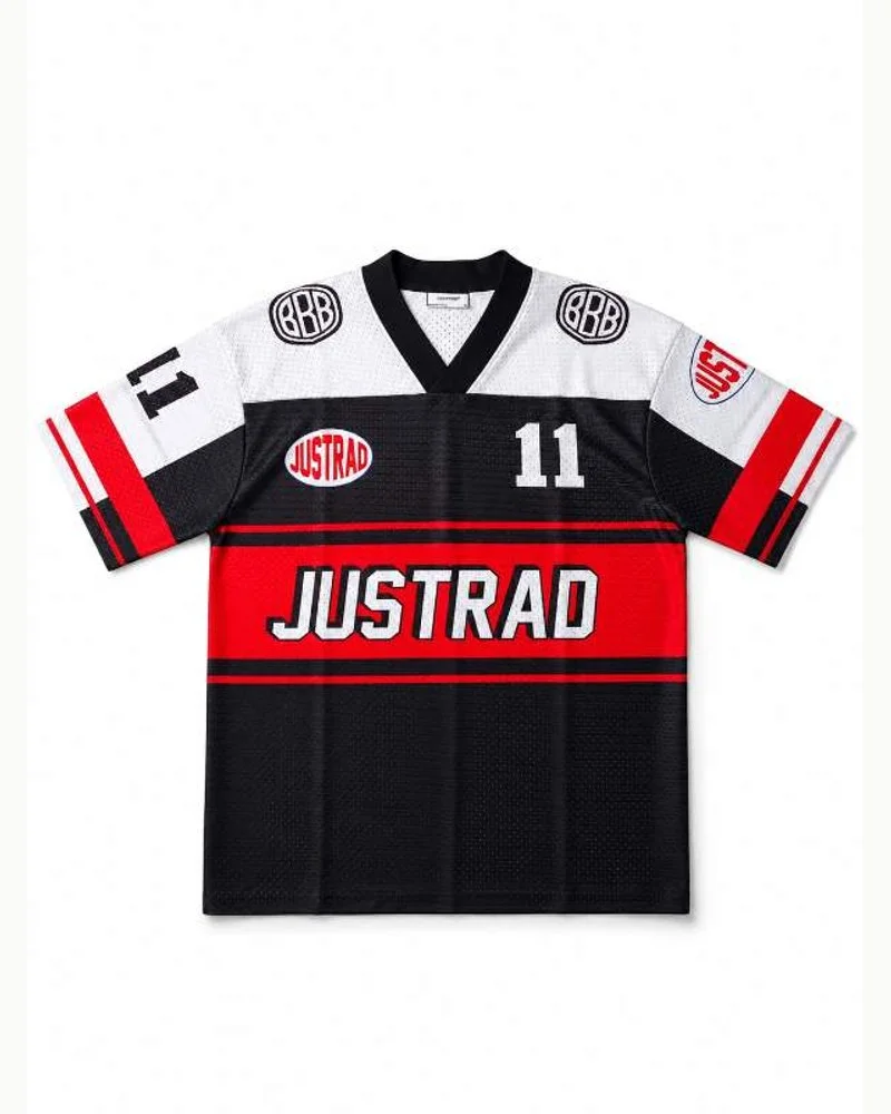 Justrad Sporty Football Jersey Tee