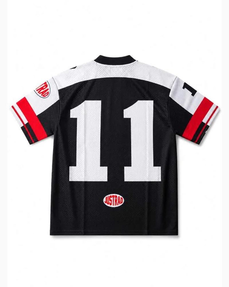 Justrad Sporty Football Jersey Tee — alternate view