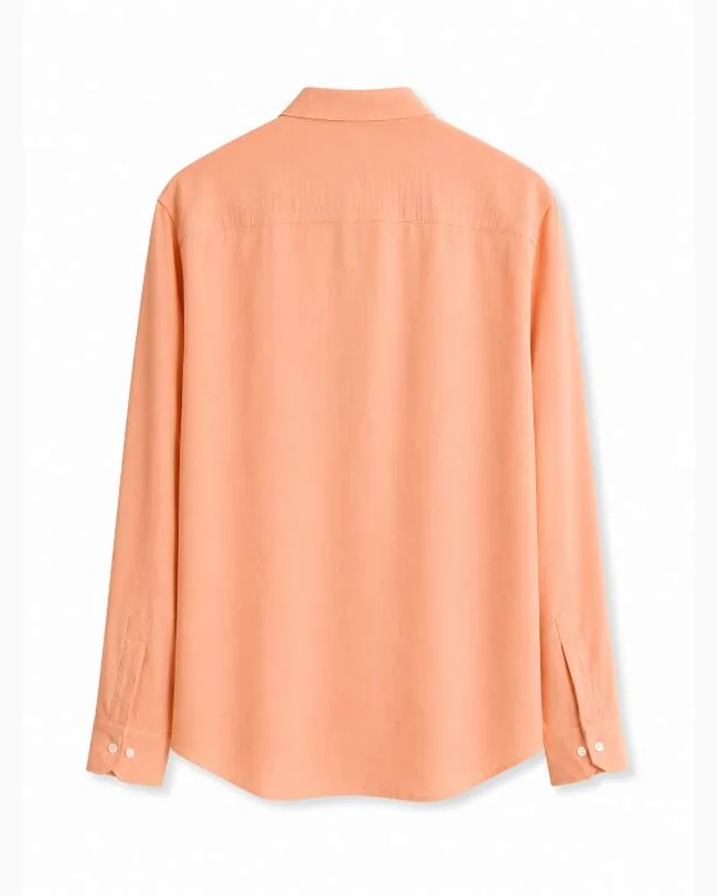 Peach Button-Down Shirt — alternate view