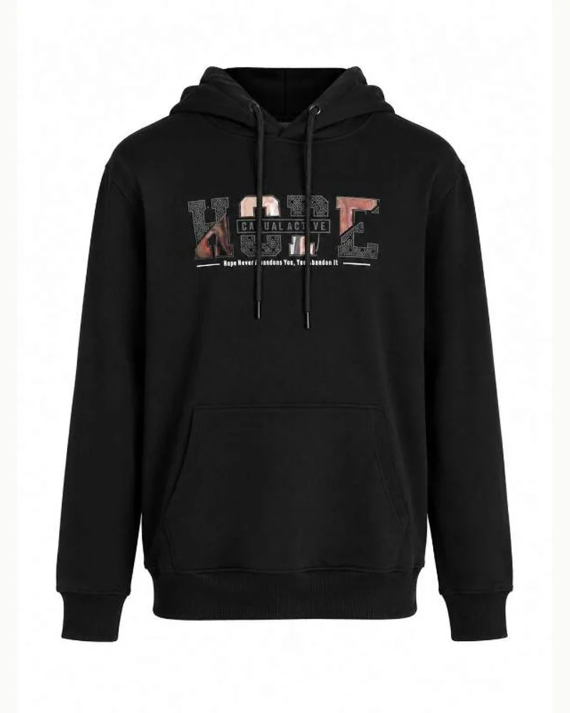 Black Hope Graphic Hoodie