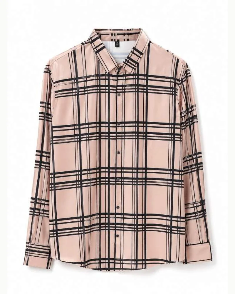 Blush Plaid Full Sleeve Shirt