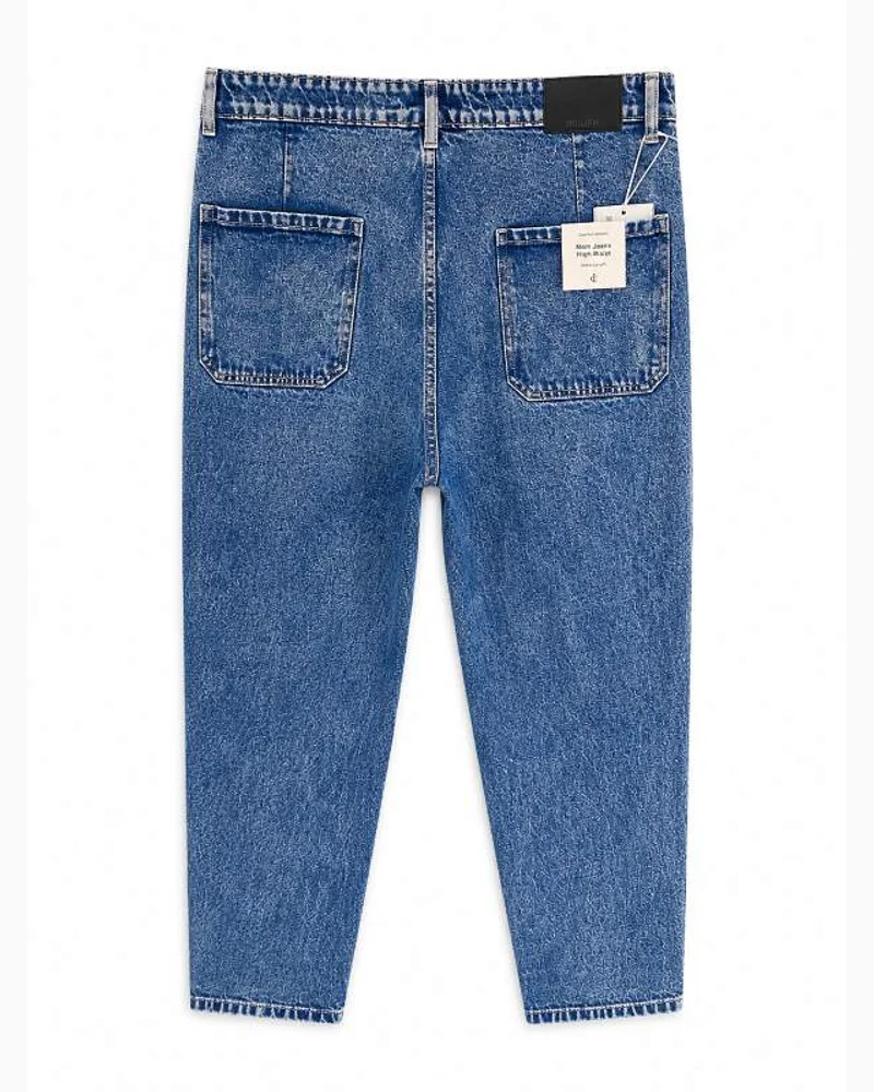 Classic Blue Acid Wash Jeans — alternate view