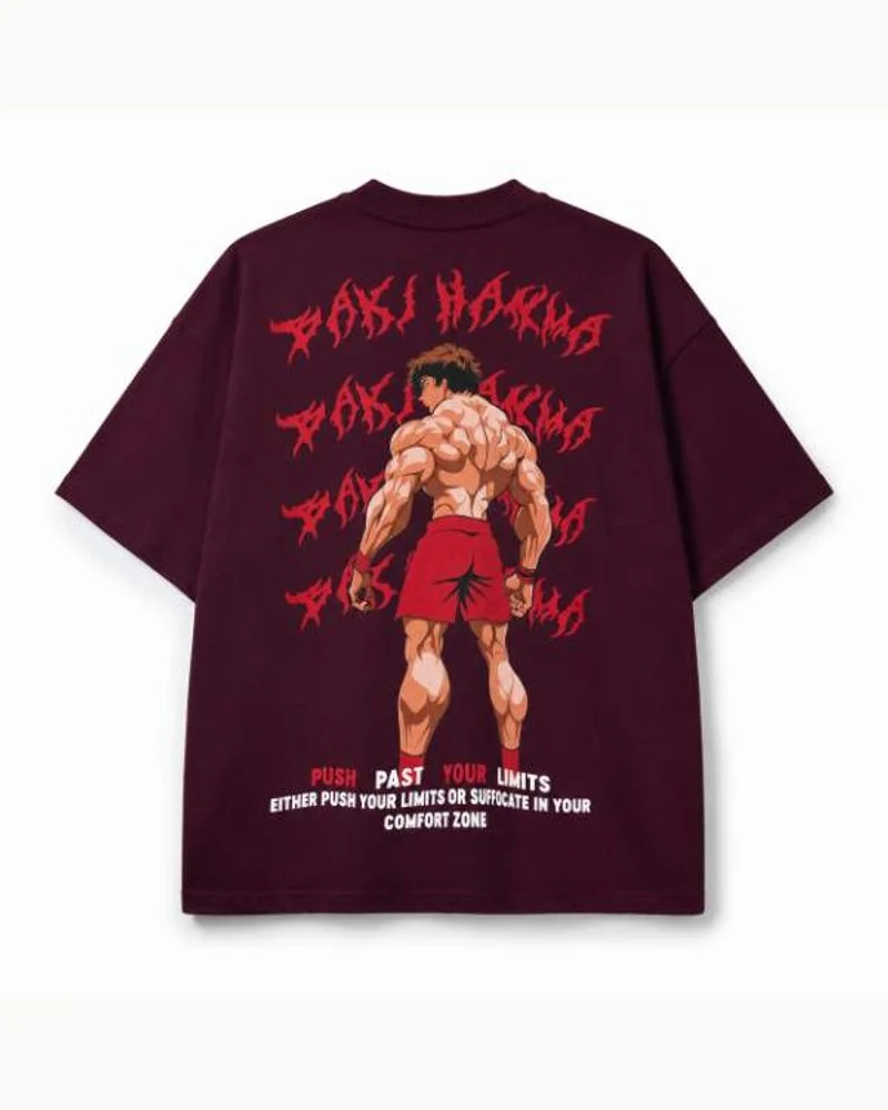Baki Hanma Oversized Graphic Tee